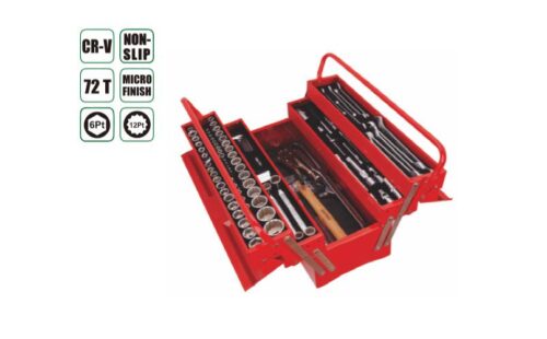 132PCS 1/4″ & 3/8″ & 1/2″ Dr. Socket Set