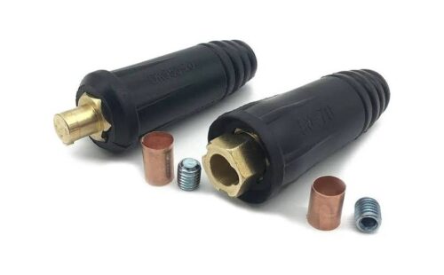 RX Weld DINSE‑Style Welding Cable Connector Pair